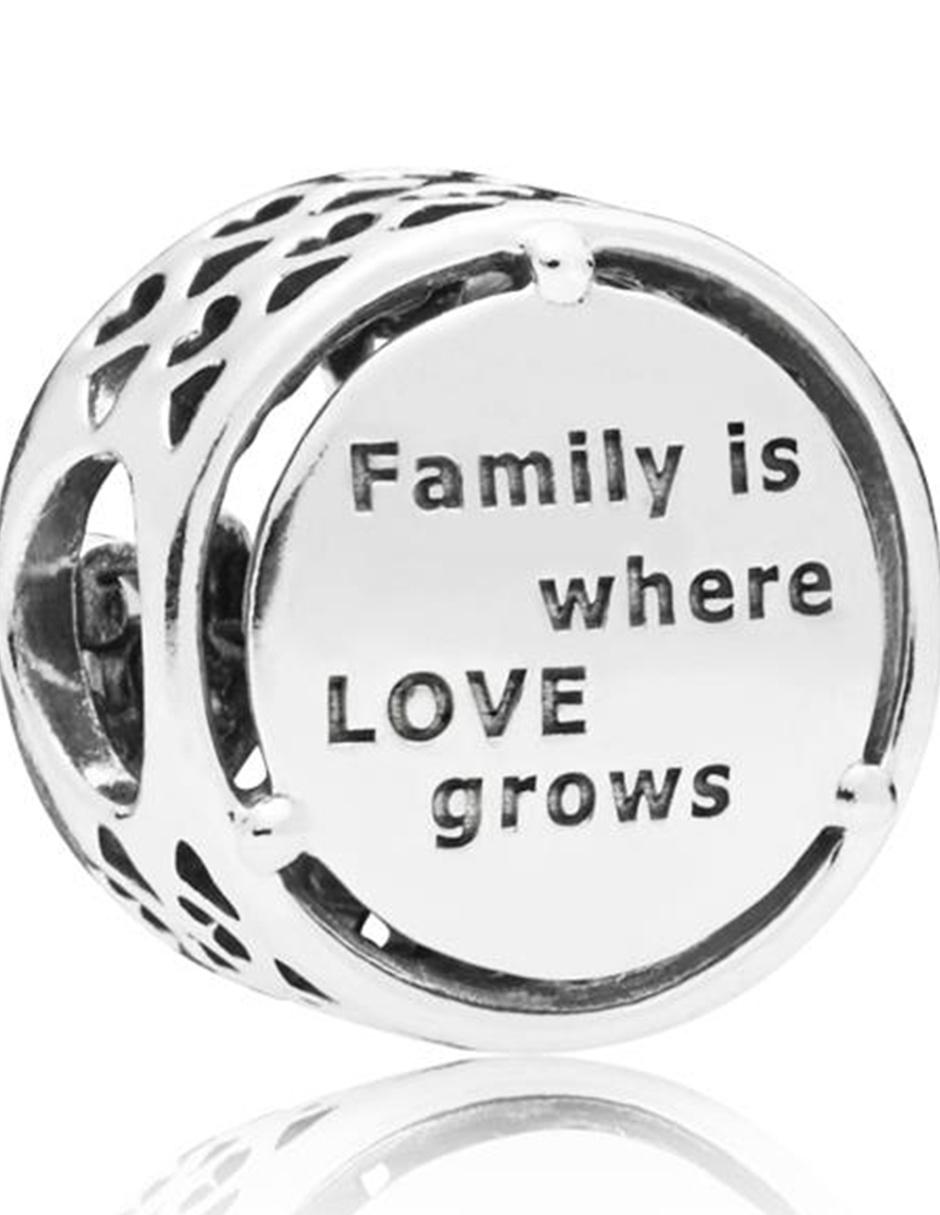 Charm de árbol de la vida de plata 2