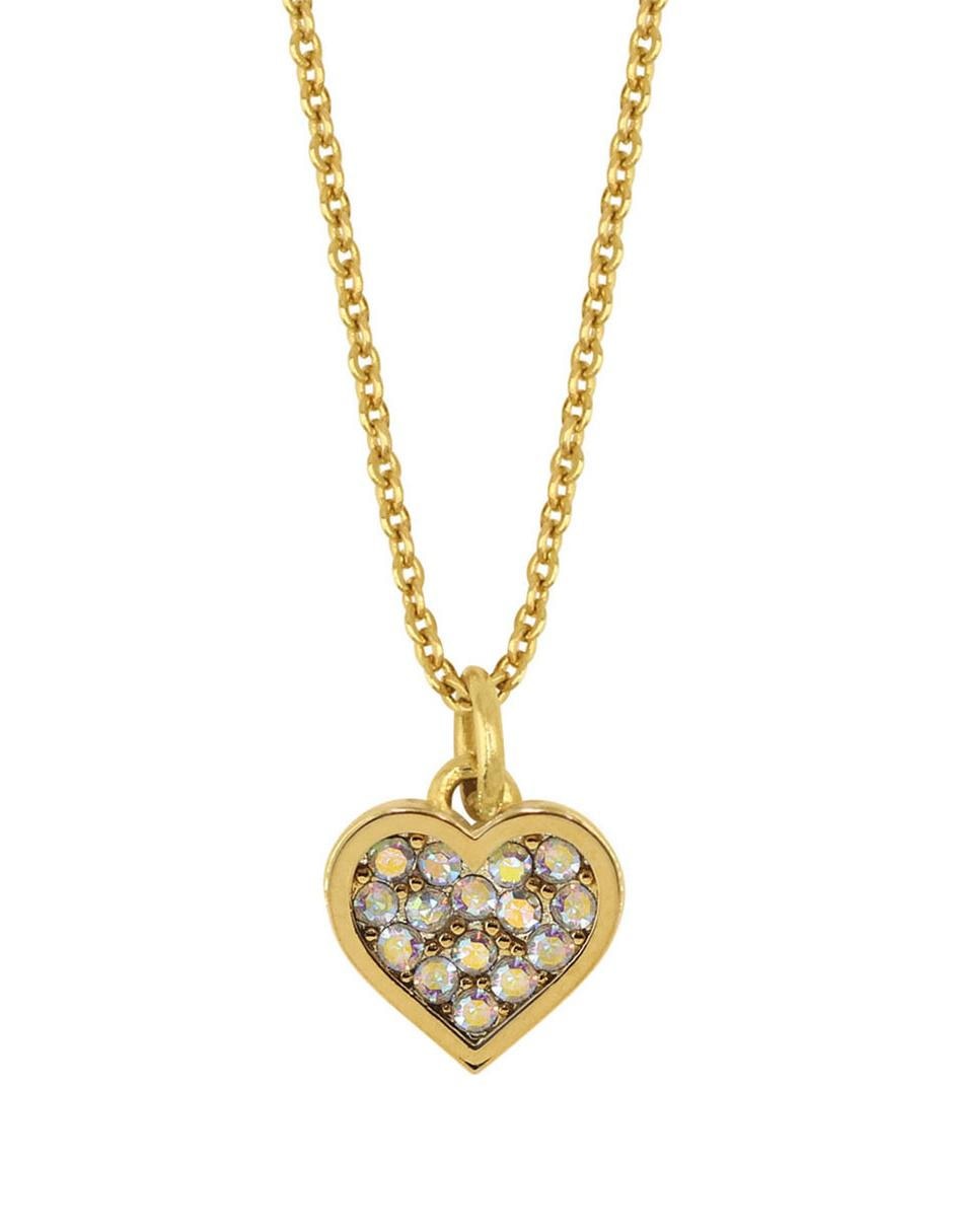 Dije de corazón cristal