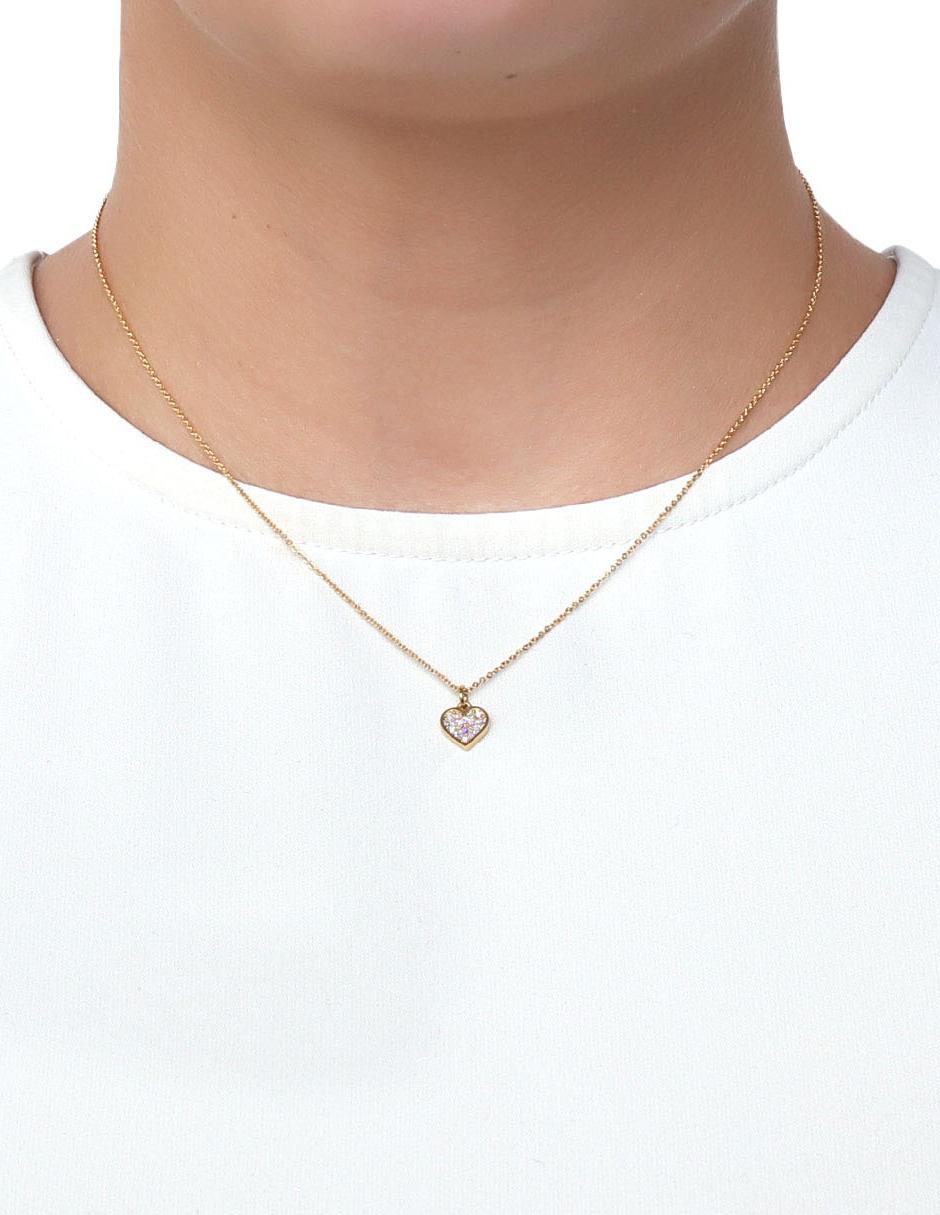 Dije de corazón cristal 4