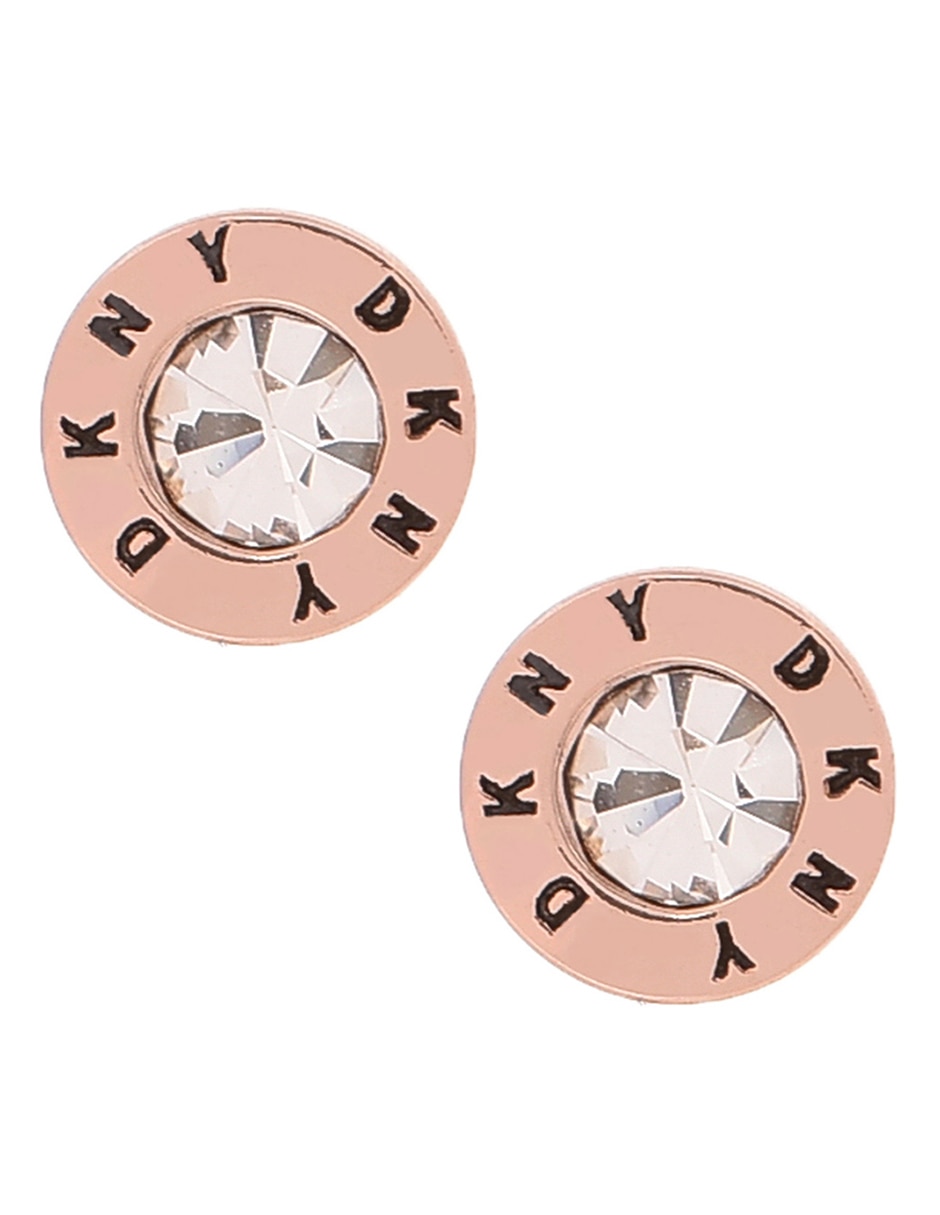 Aretes con acabado brillante cristal