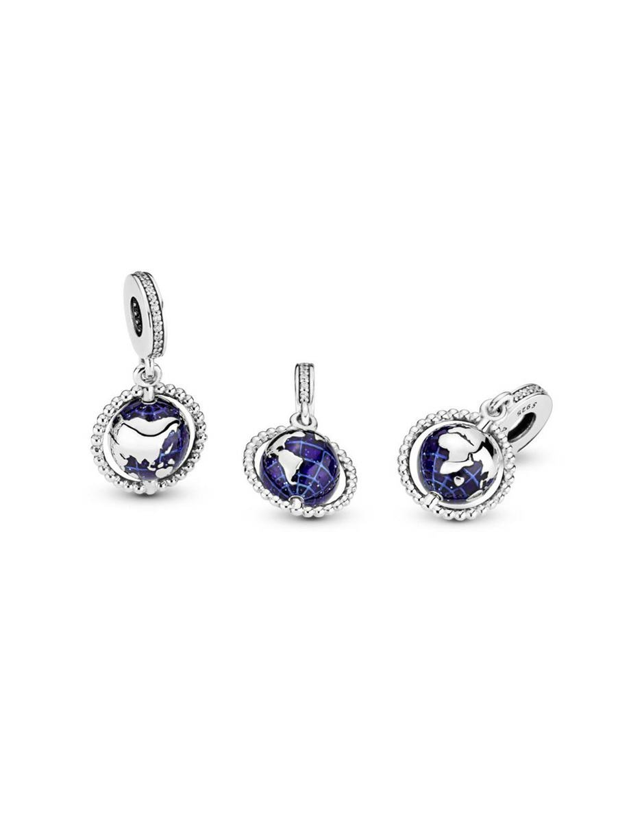 Charm de plata zirconia cúbica 4