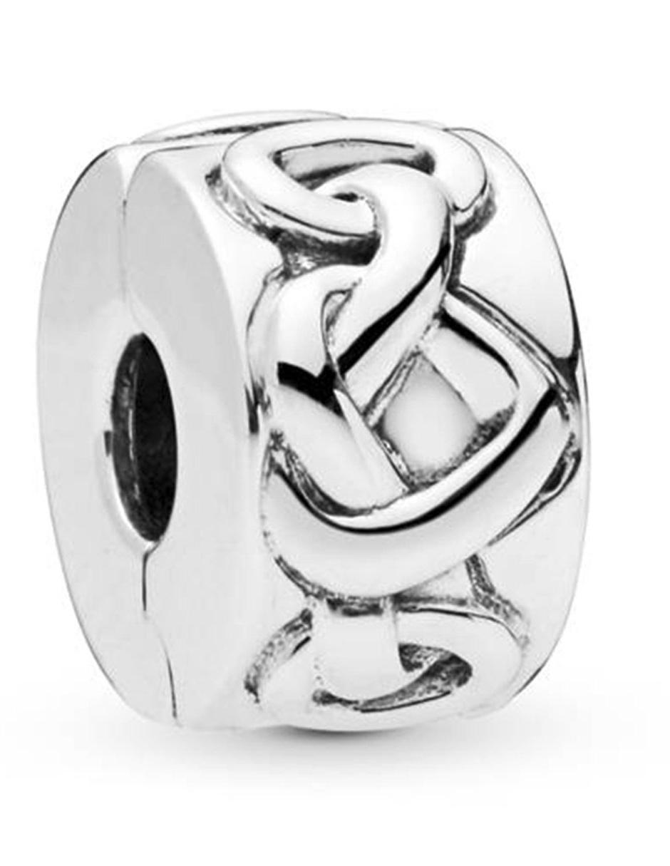 Charm circular de plata P 925