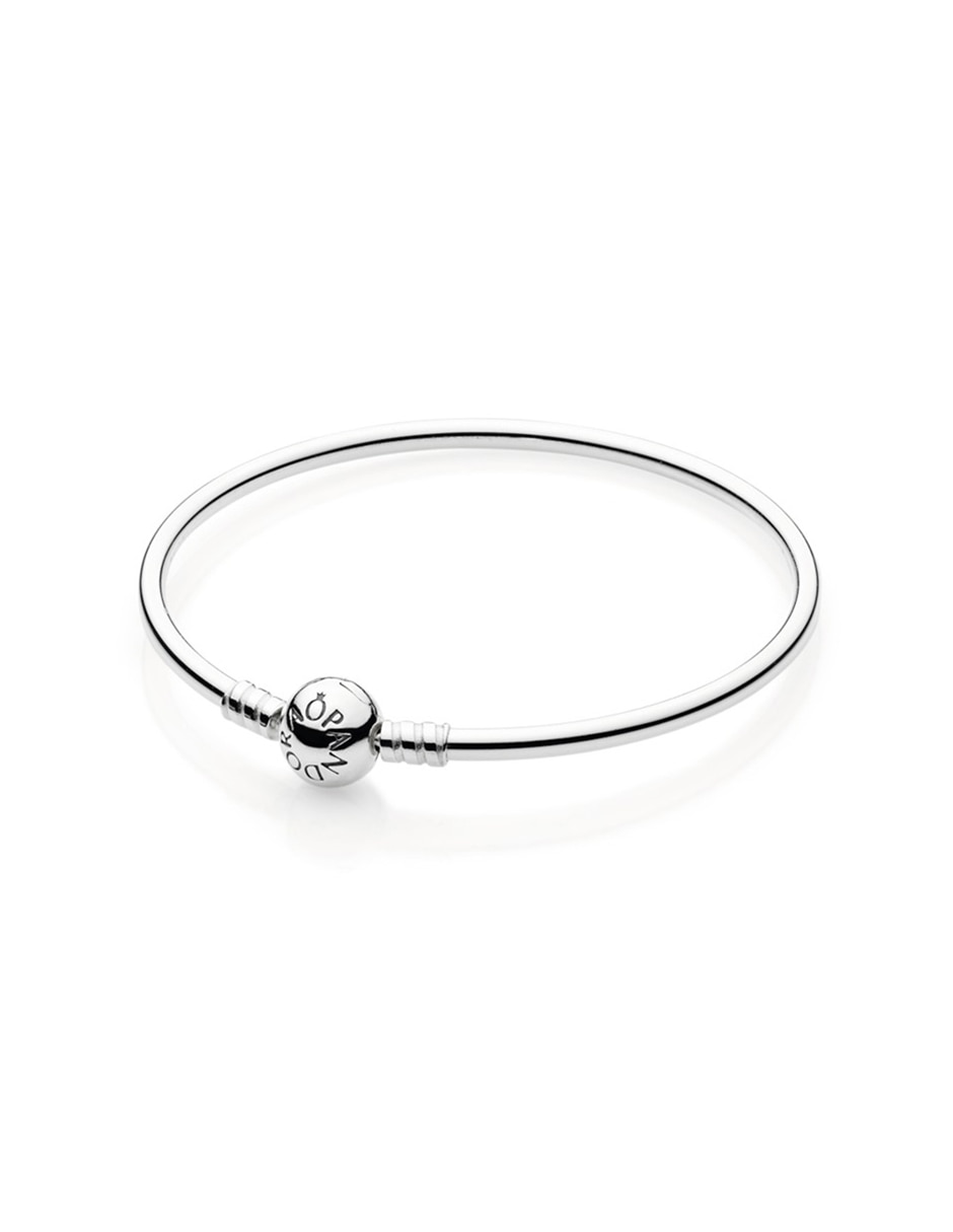 Pulsera de plata Moments con acabado lustre