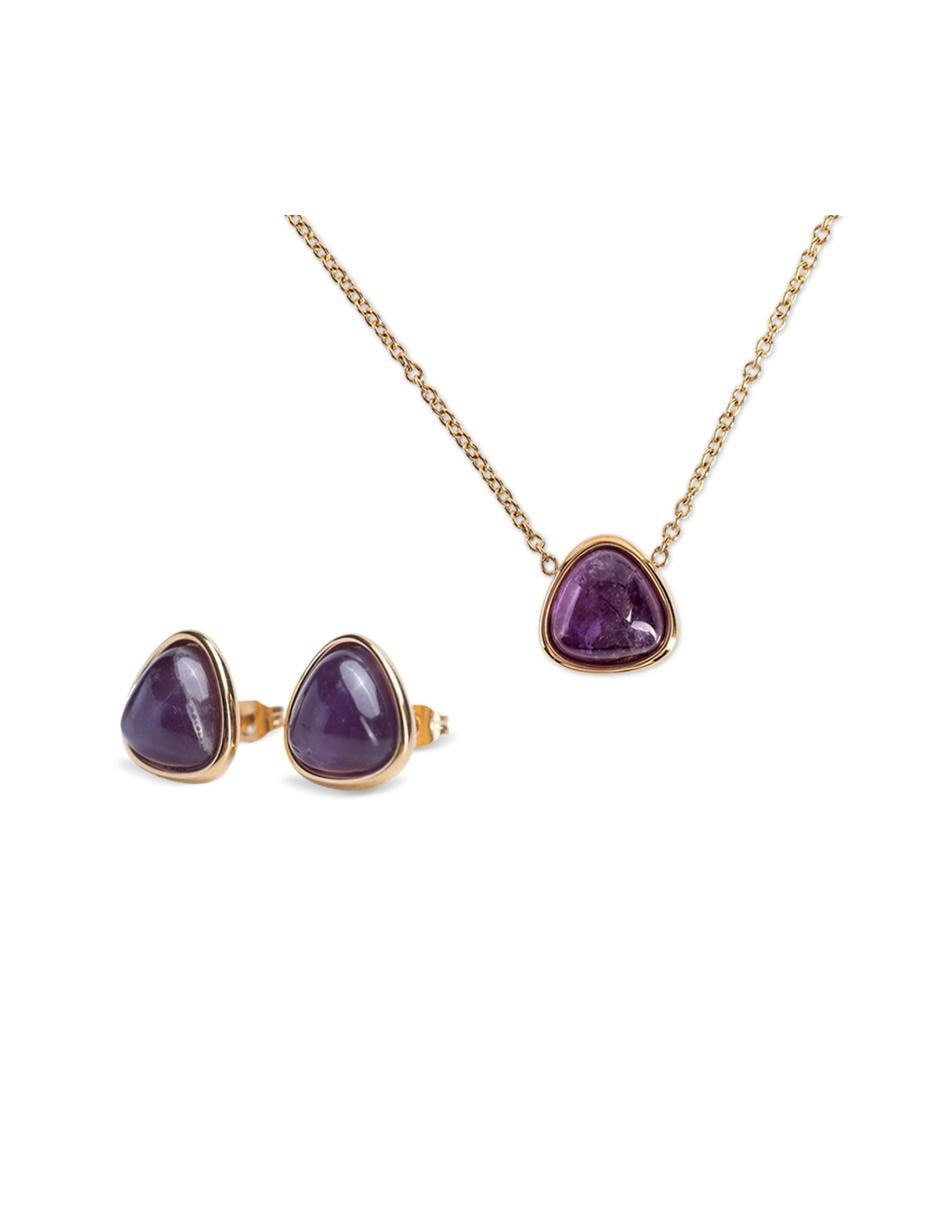 Set aretes y collar