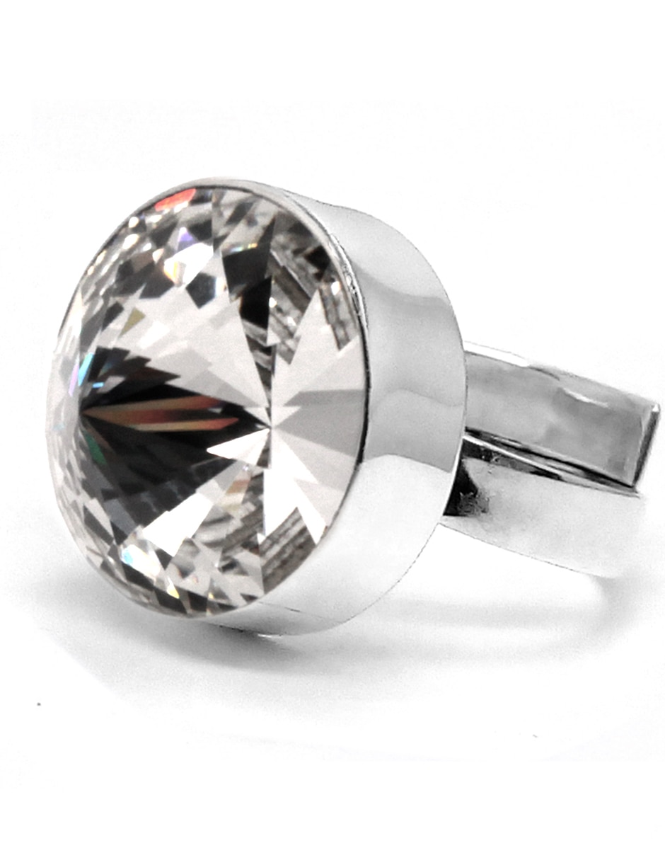 Anillo Rivoli P 925 de plata cristal brillante 4