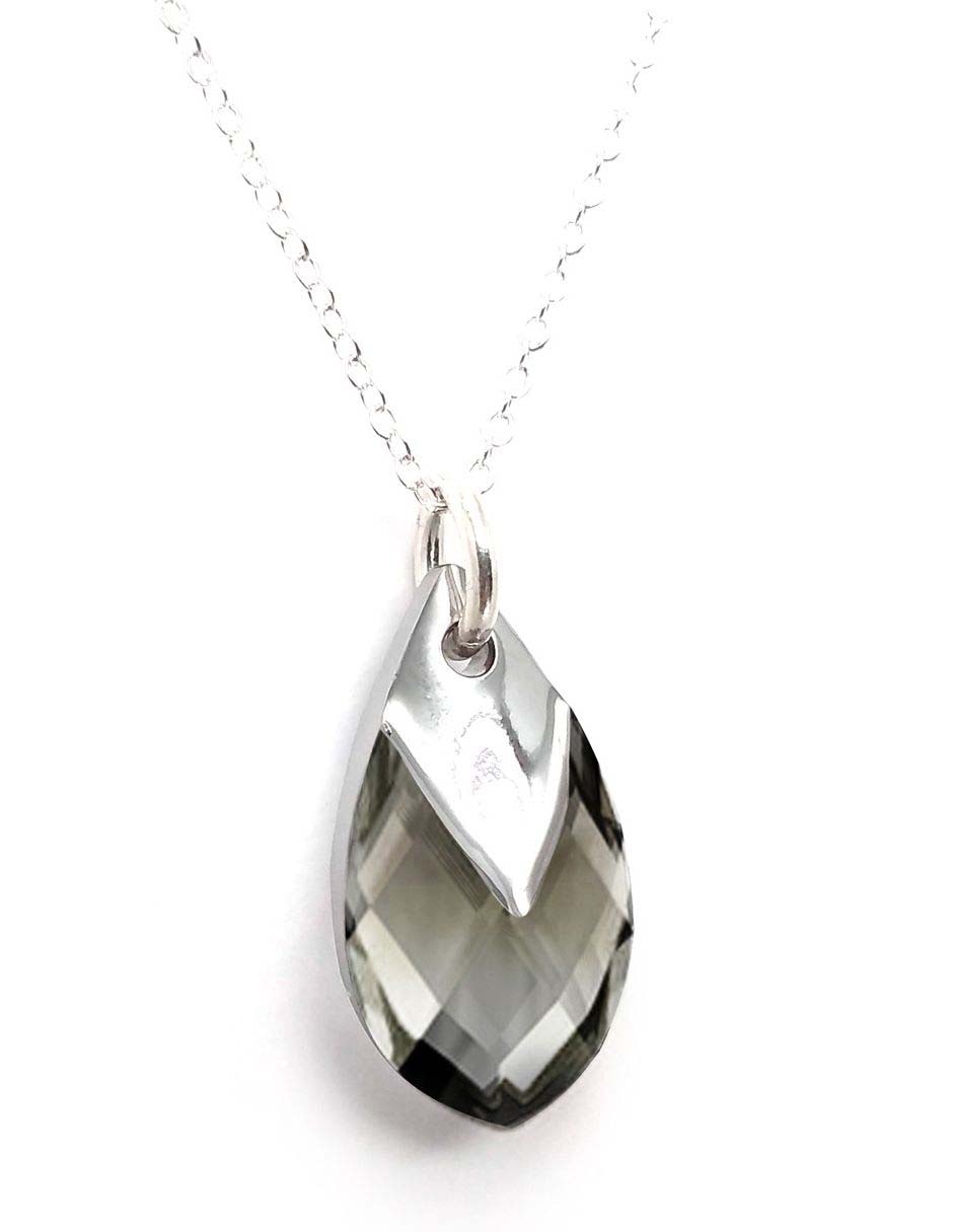 Collar Pear Shaped de plata P 925