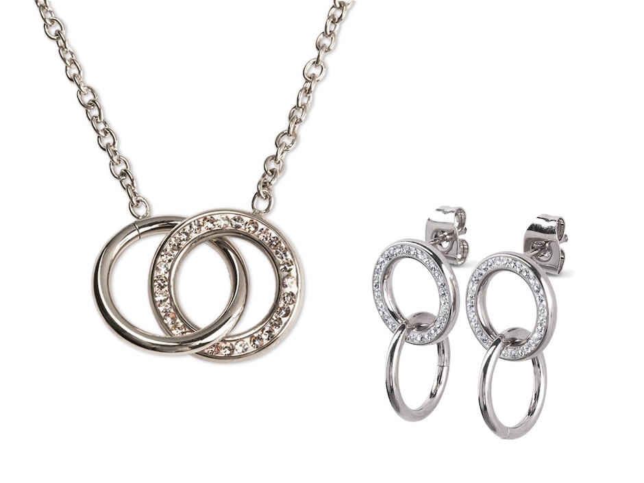 Set aretes y collar