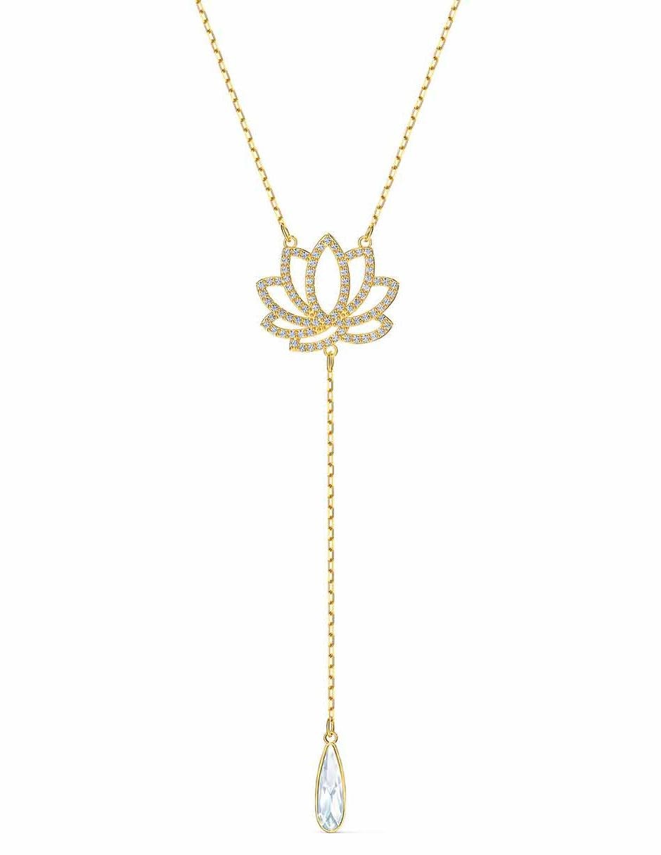 Collar Swarovski flor de loto |
