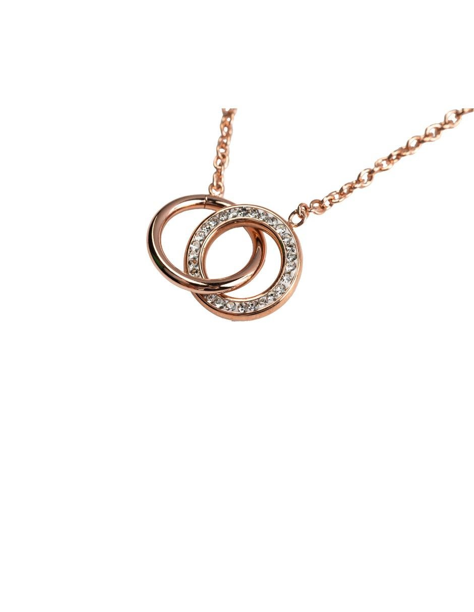 Collar de oro rosa 4