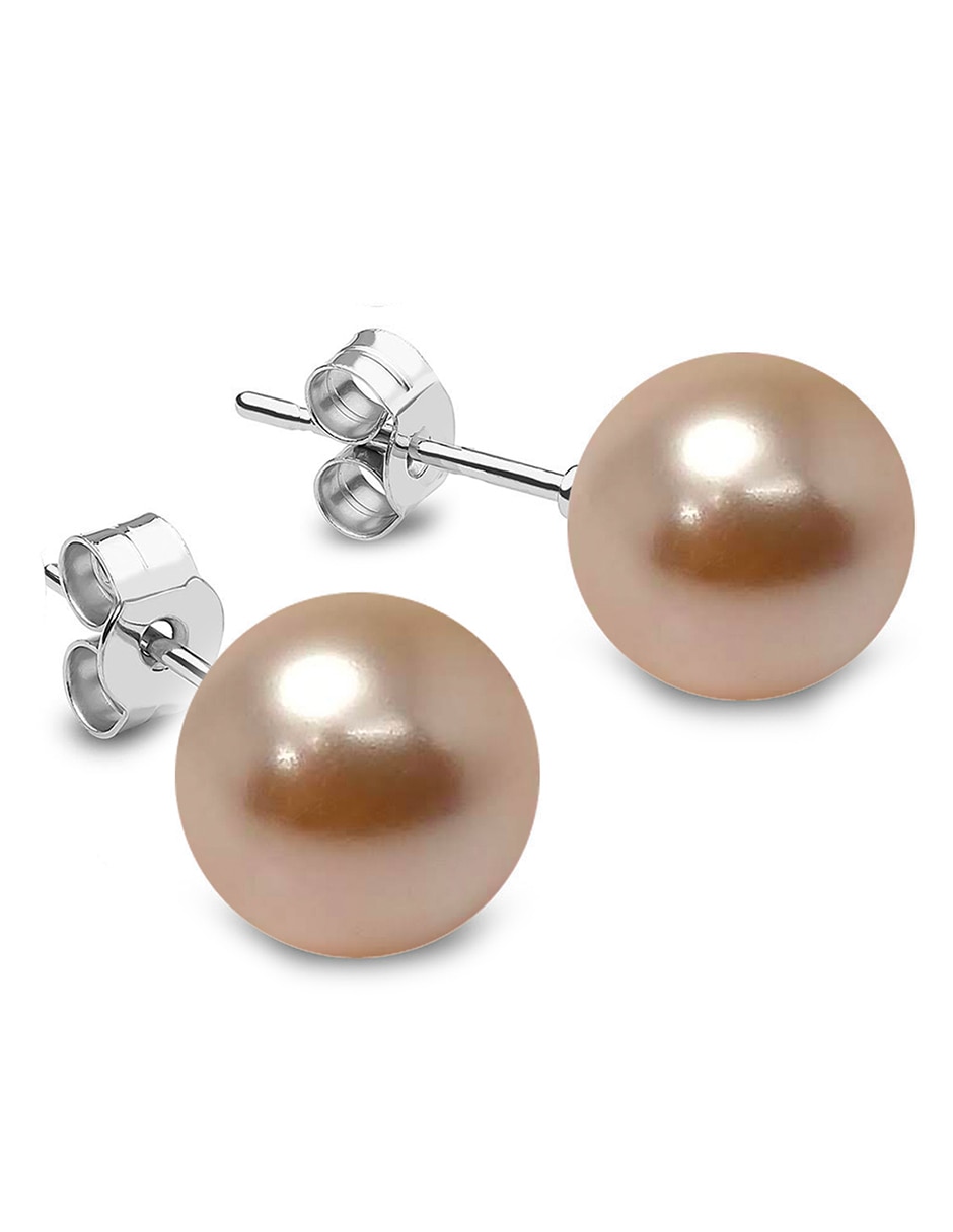 Set de aretes y collar perla 4
