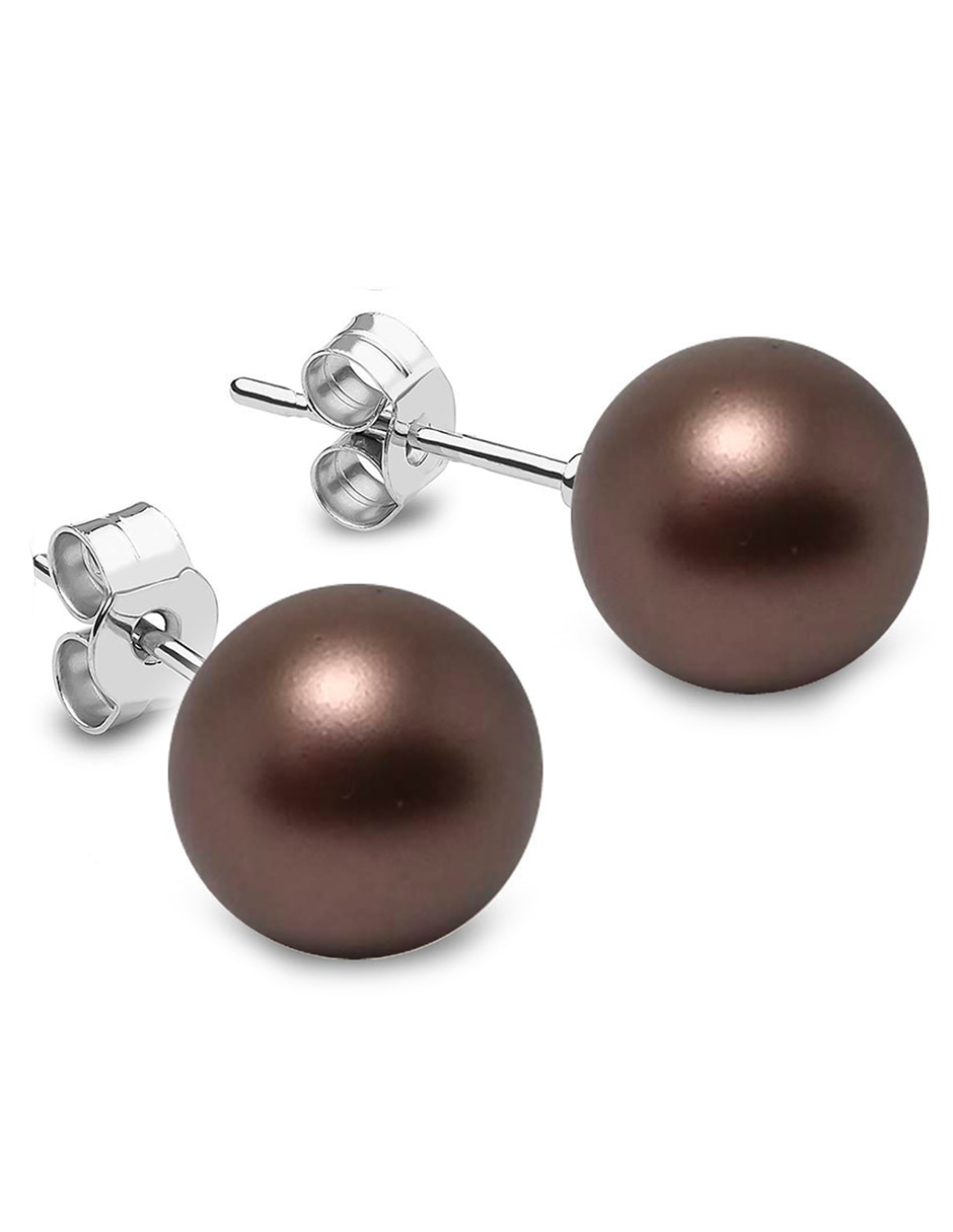 Set de aretes y collar perla 2