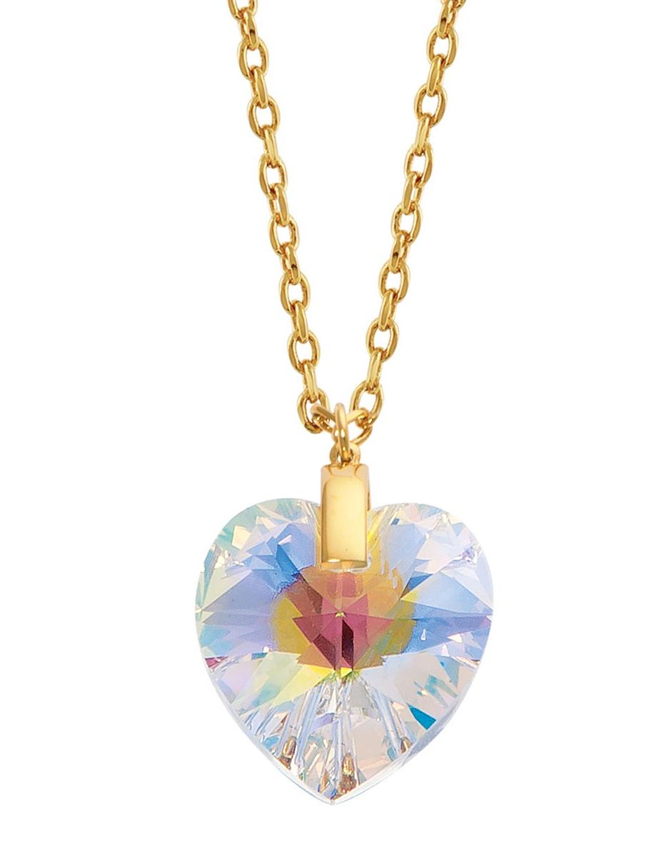 Dije de corazón cristal