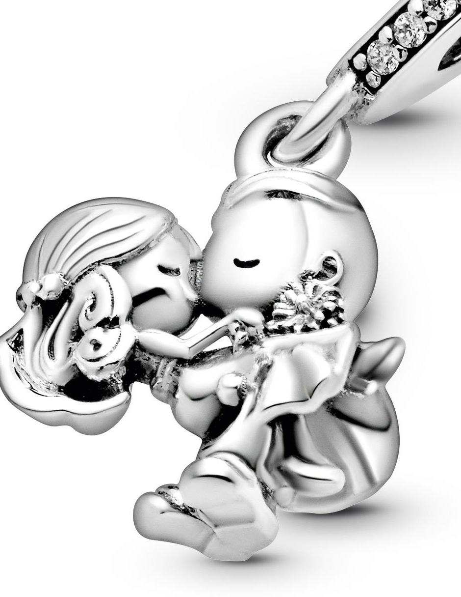 Charm de plata P 925 zirconia cúbica 6
