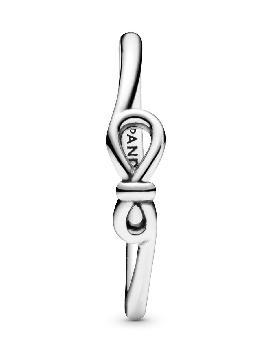 Anillo de nudo P 925 de plata pulido 2