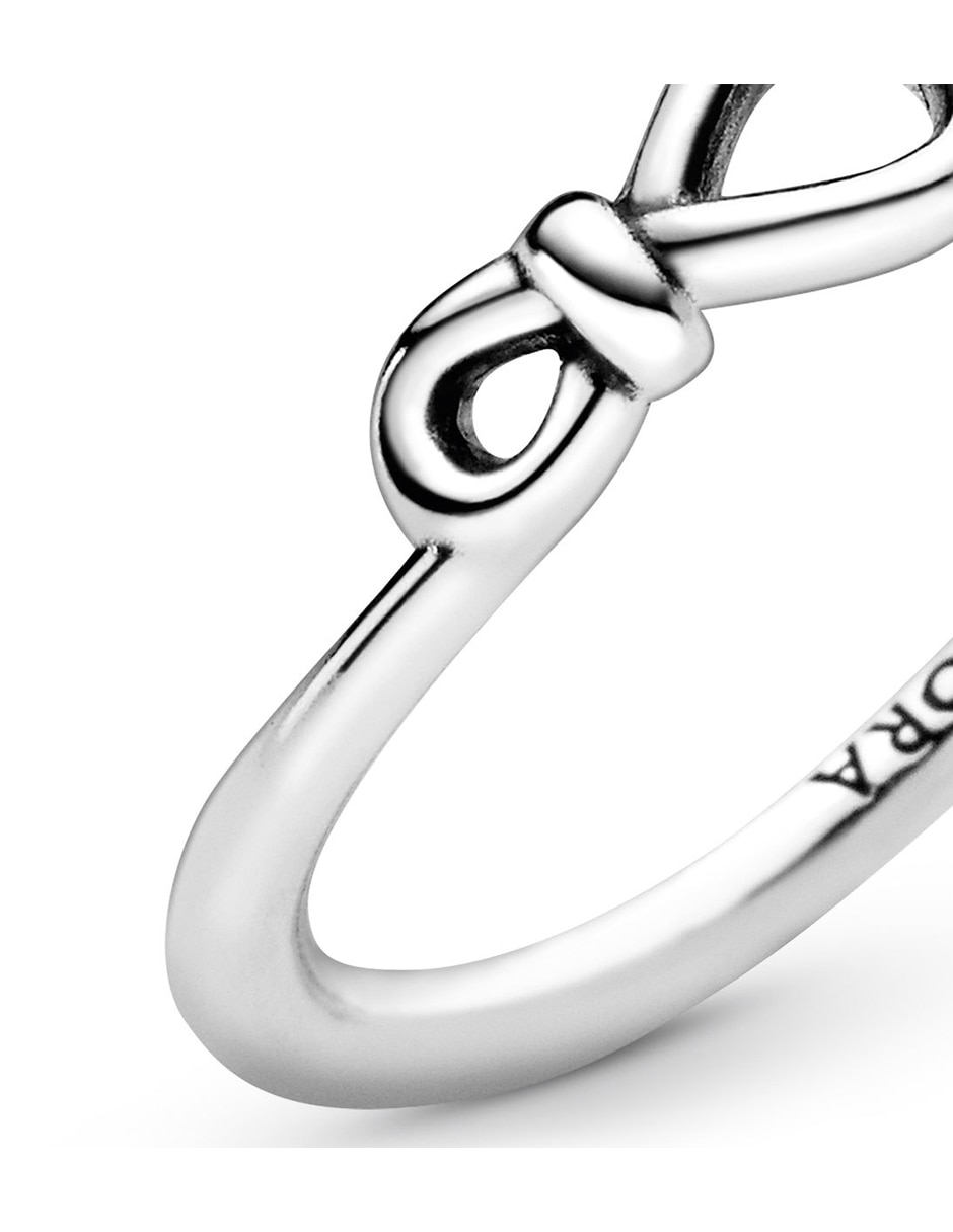 Anillo de nudo P 925 de plata pulido 4