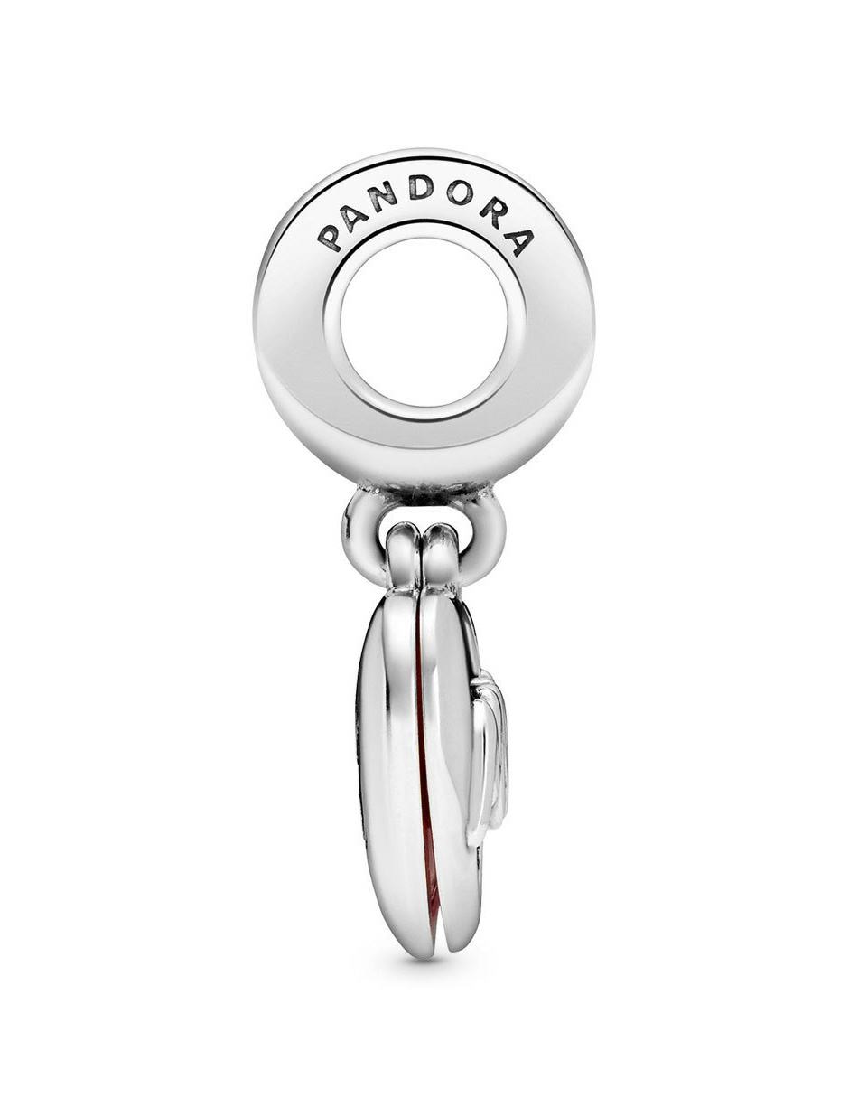 Charm de corazón de plata P 925 zirconia cúbica 4