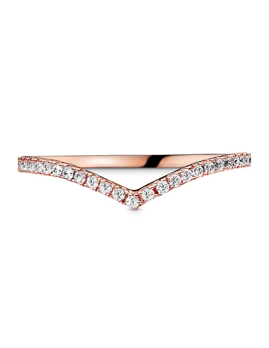 Anillo multi gemas P 925 de plata diamante pavé 4