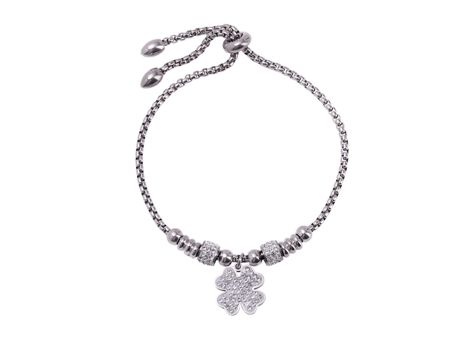 Pulsera con acabado baño de oro rosa Pulsera con acabado baño de oro rosa