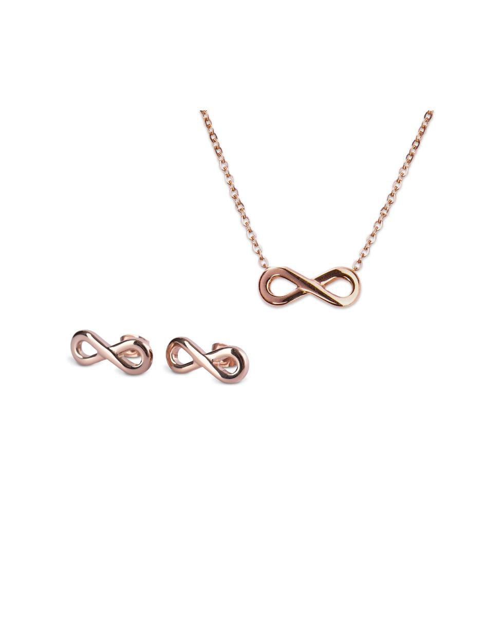 Set aretes y collar 18 k Set aretes y collar 18 k