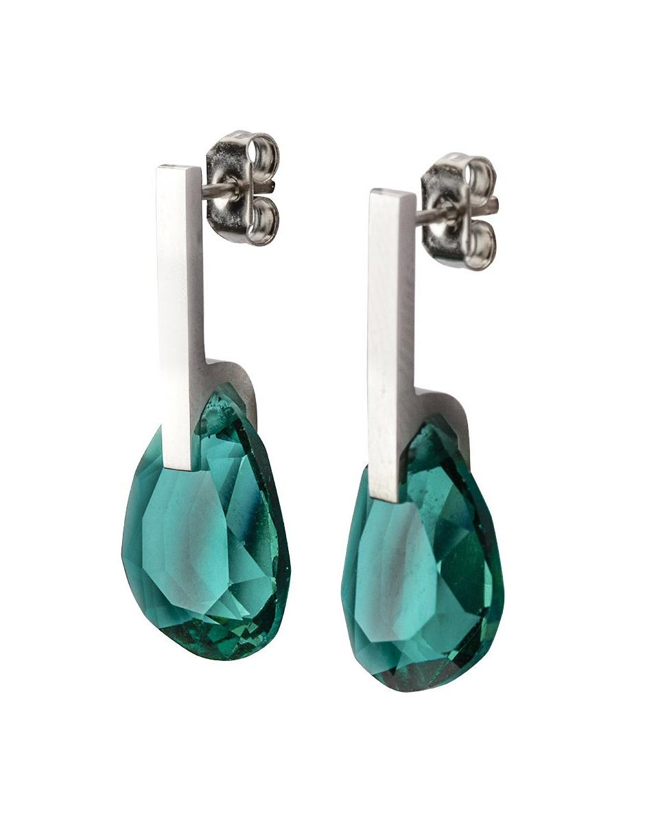 Aretes largos LuckyLy cristal