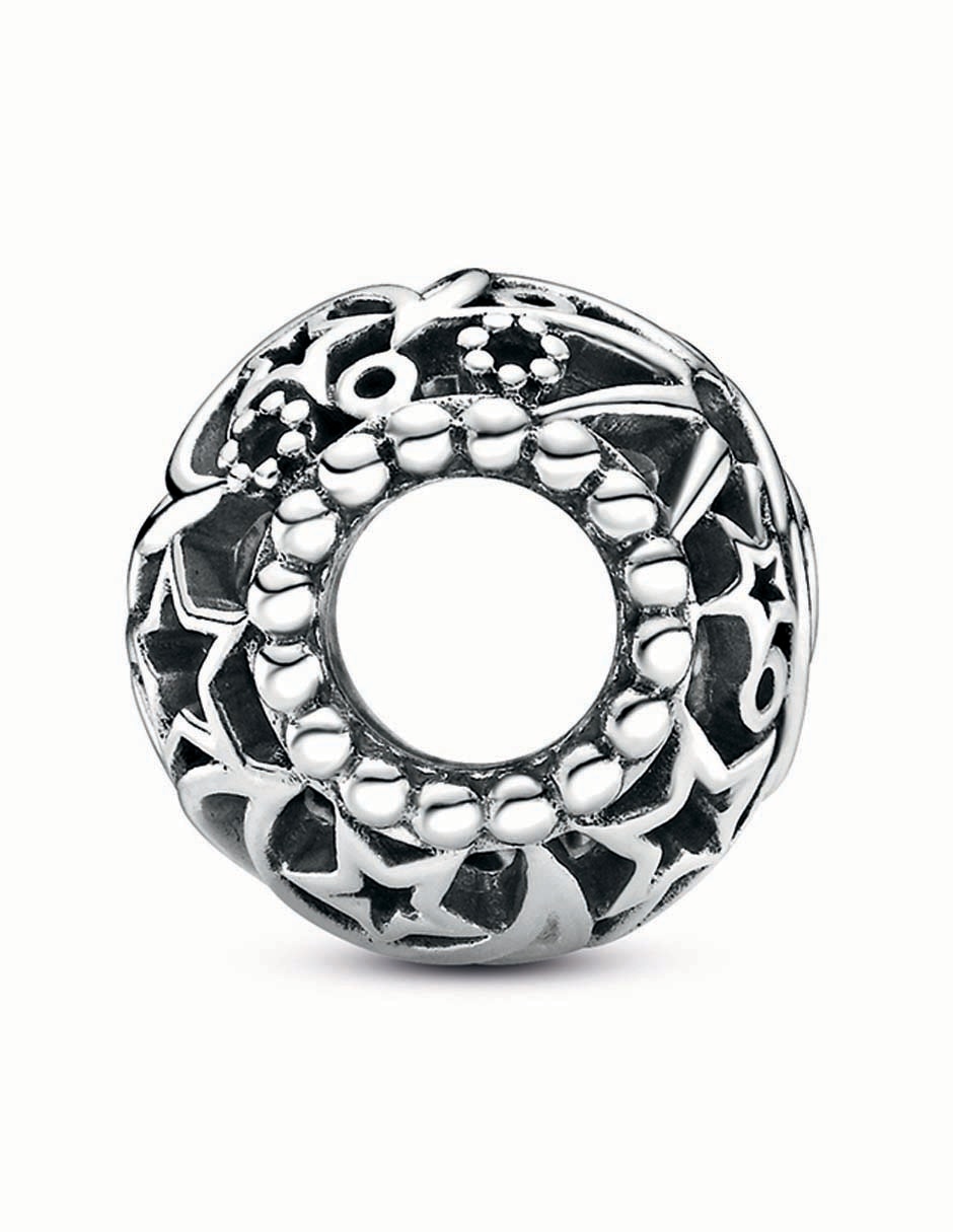Charm redondo de plata P 925 3