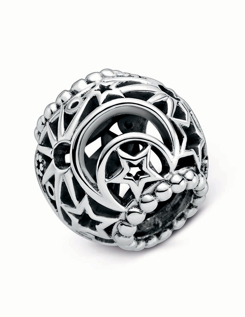 Charm redondo de plata P 925 4