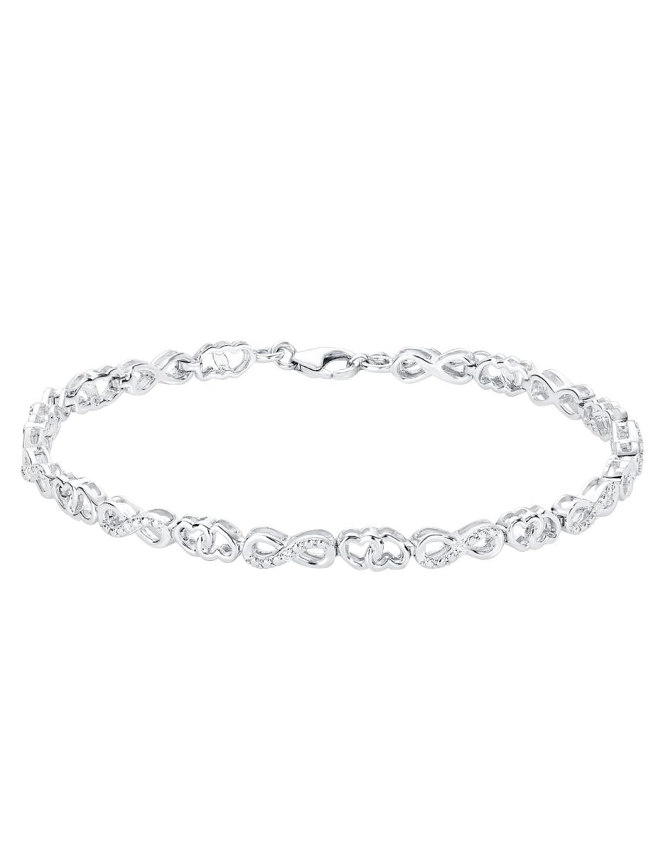 Pulsera de plata P925 zirconia Pulsera de plata P925 zirconia