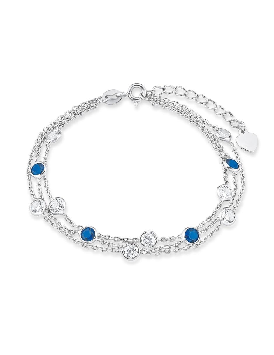Pulsera de plata P925 zirconia Pulsera de plata P925 zirconia