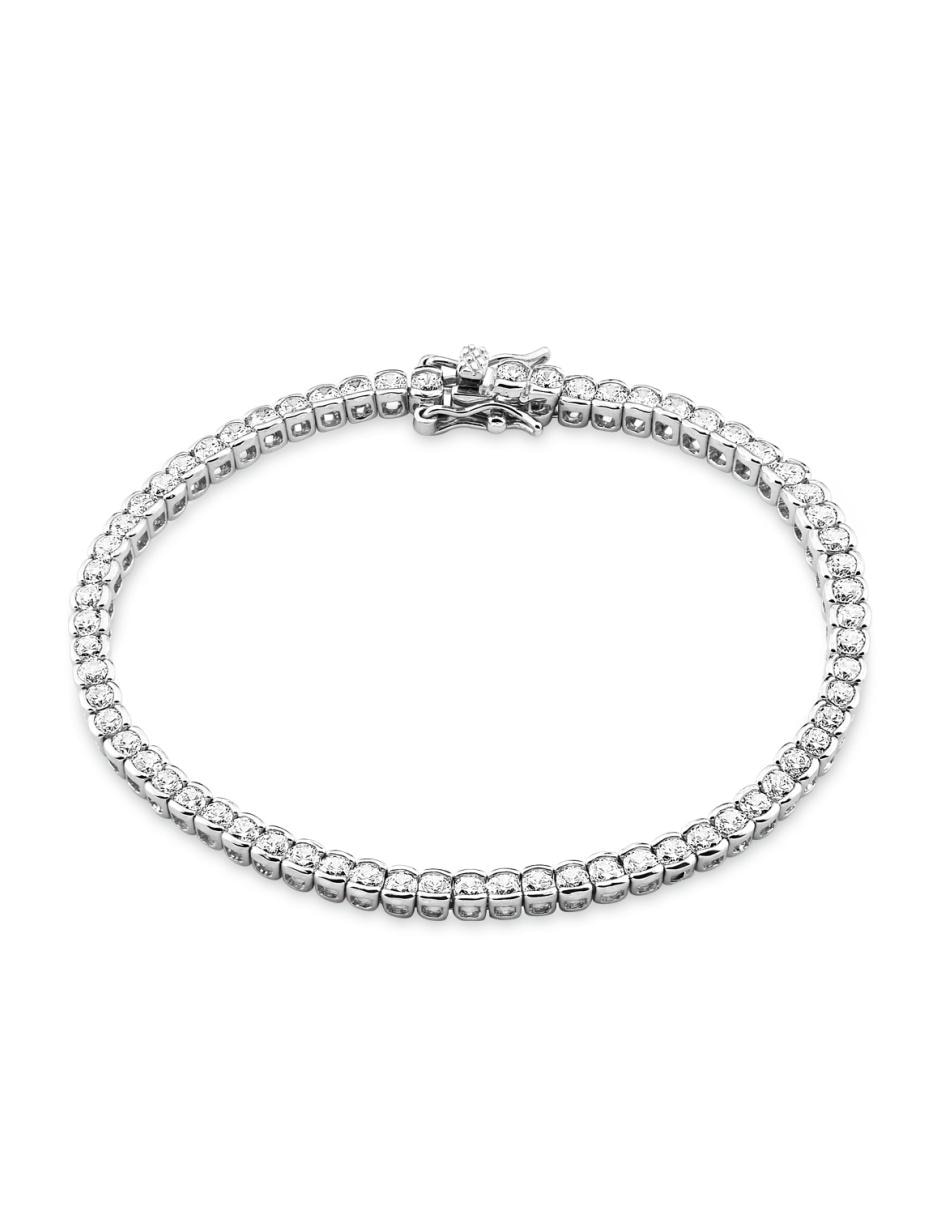 Pulsera de plata P925 zirconia Pulsera de plata P925 zirconia