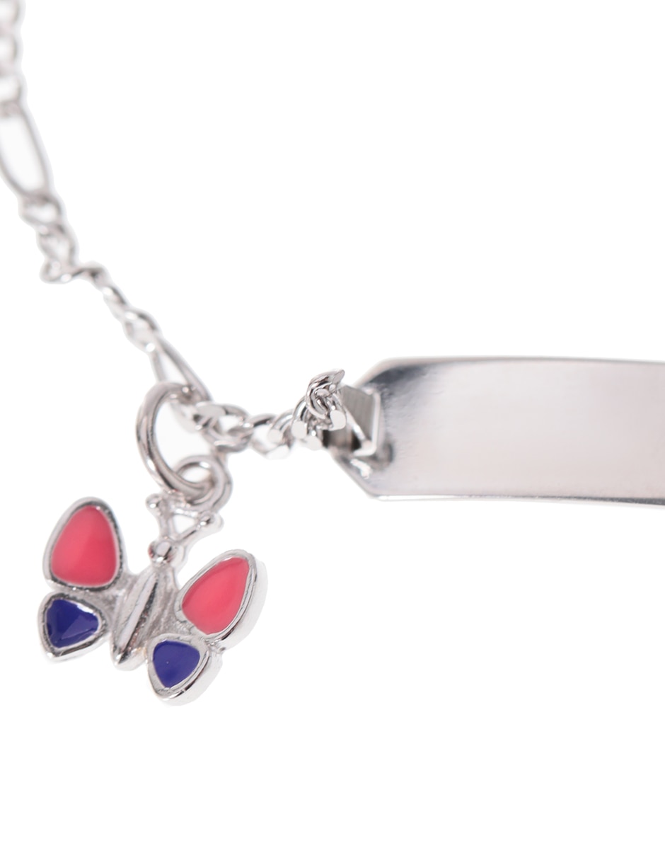 Pulsera de plata con acabado pulido 2
