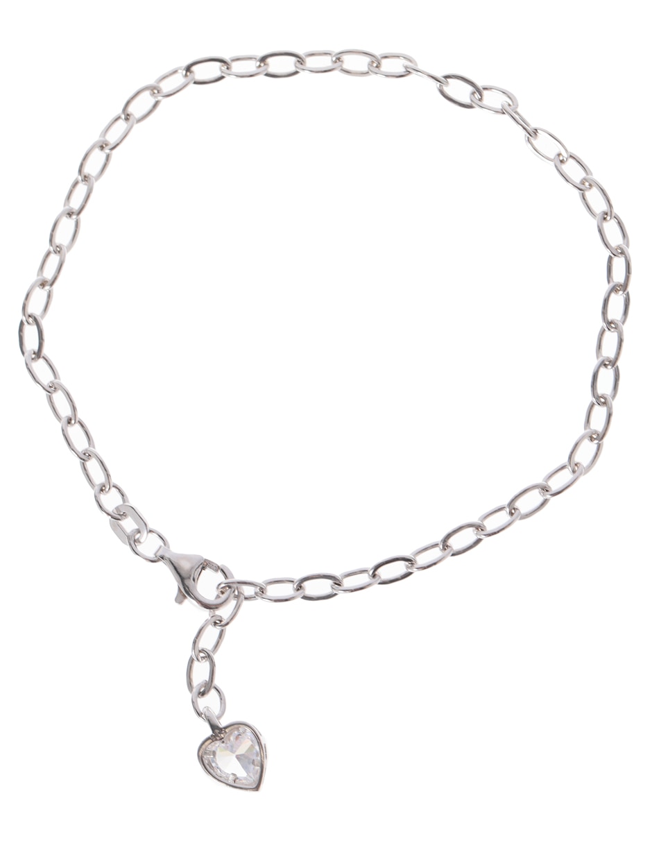 Pulsera de plata con acabado pulido Pulsera de plata con acabado pulido