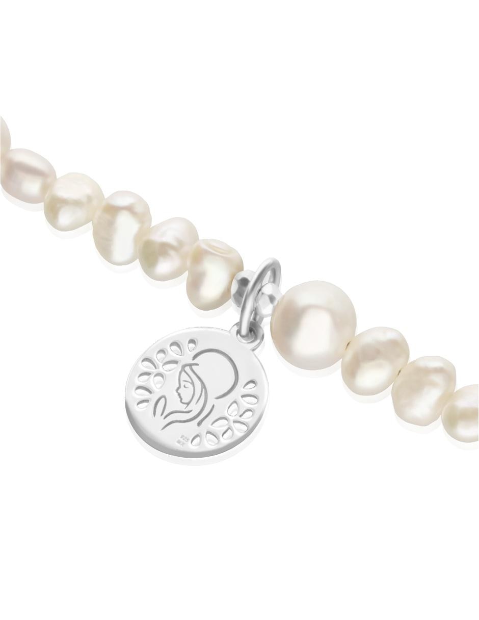 Pulsera de plata con perla 2