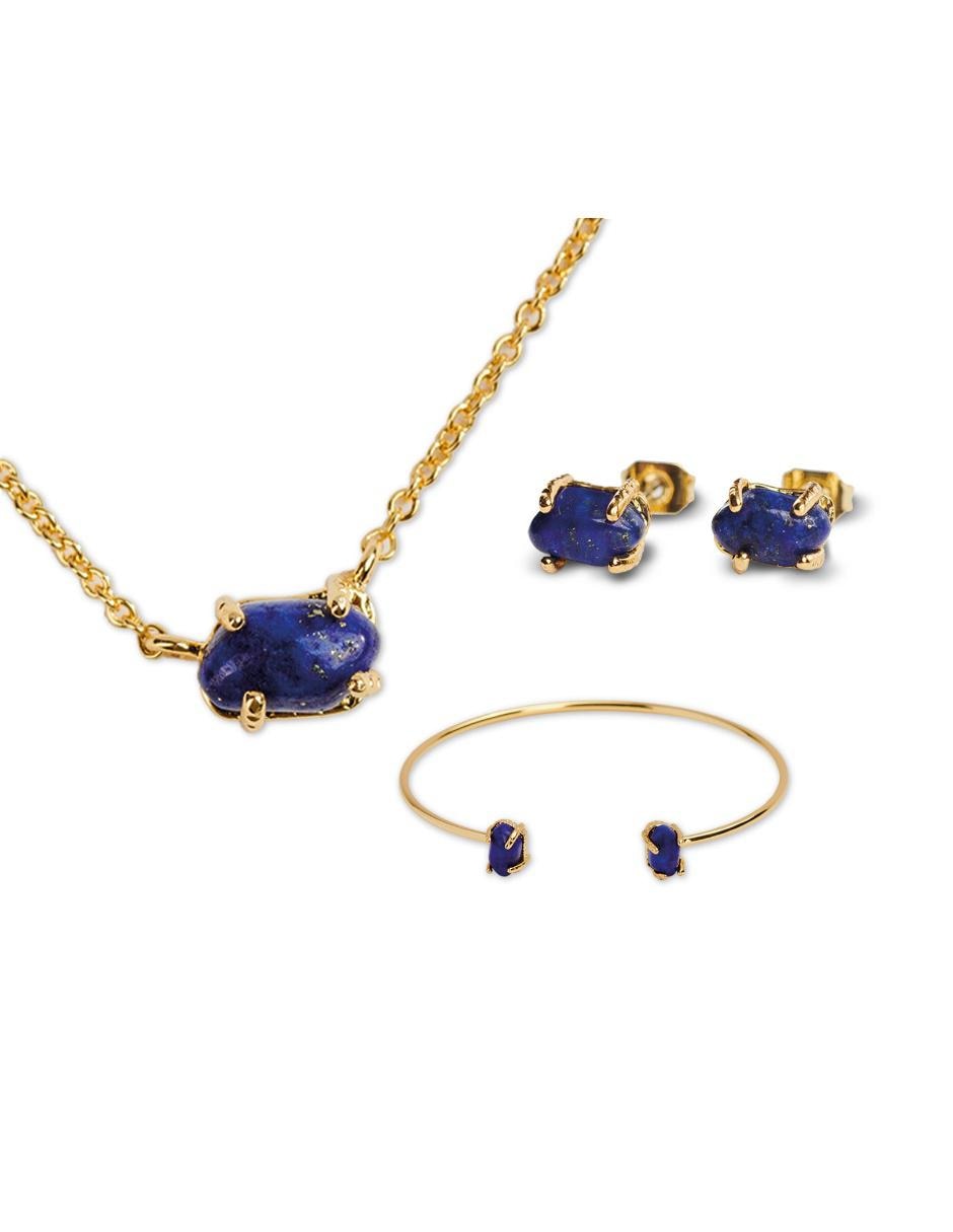 Aretes y collar