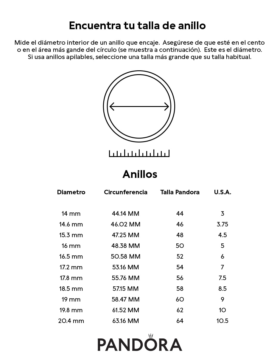 Anillo de corazón P 925 de plata diamante pavé 8