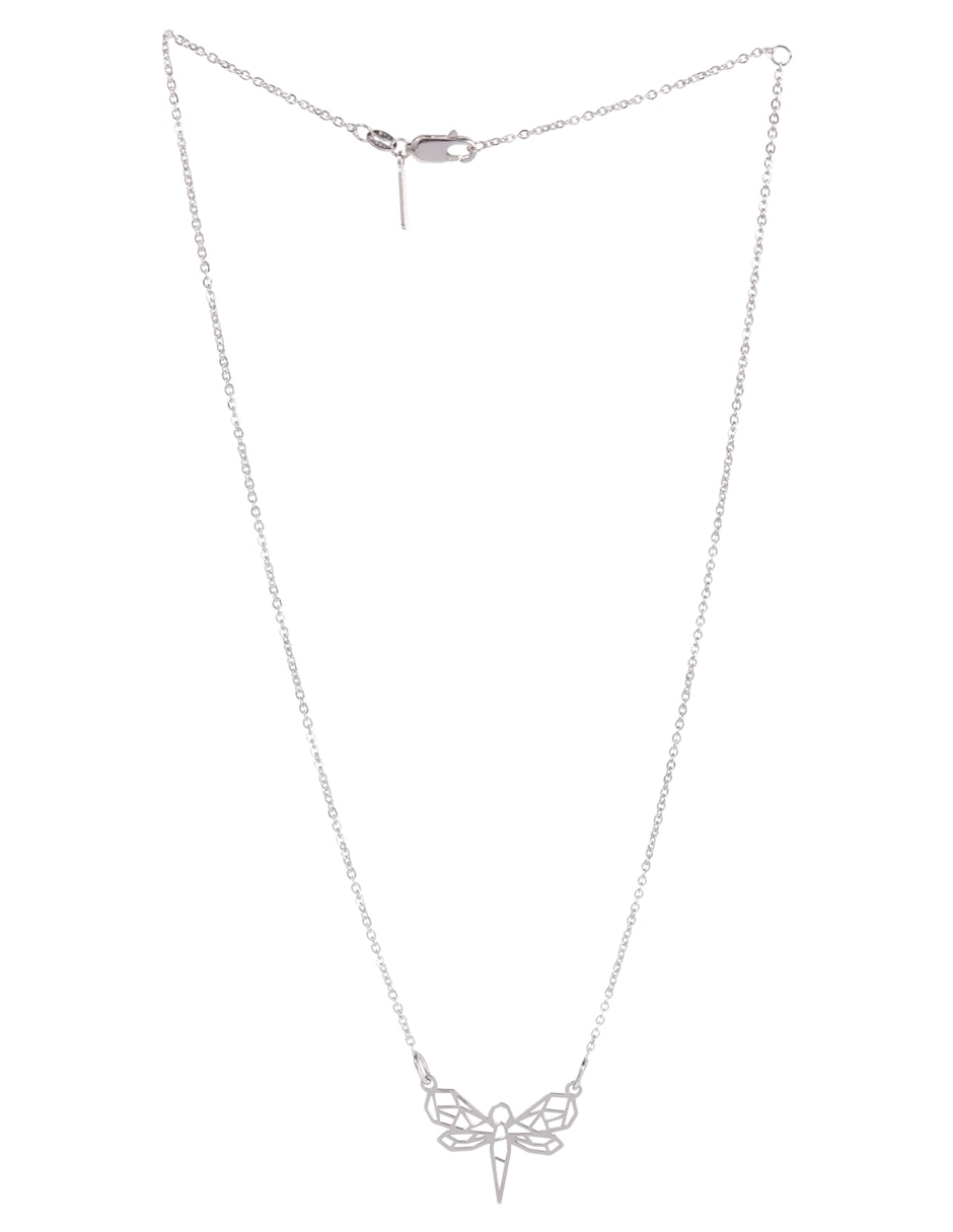Colgante Y Dije de libélula de plata P 925