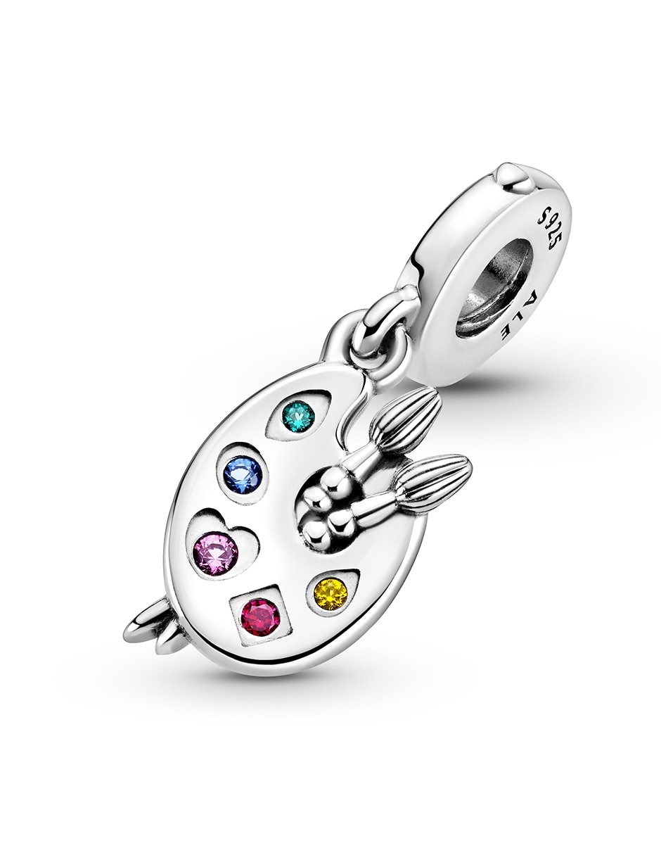 Charm redondo de plata P 925 4