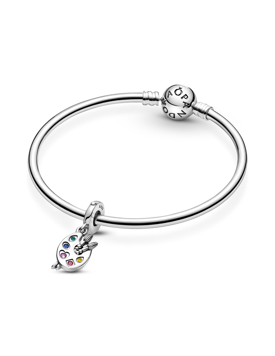 Charm redondo de plata P 925 5
