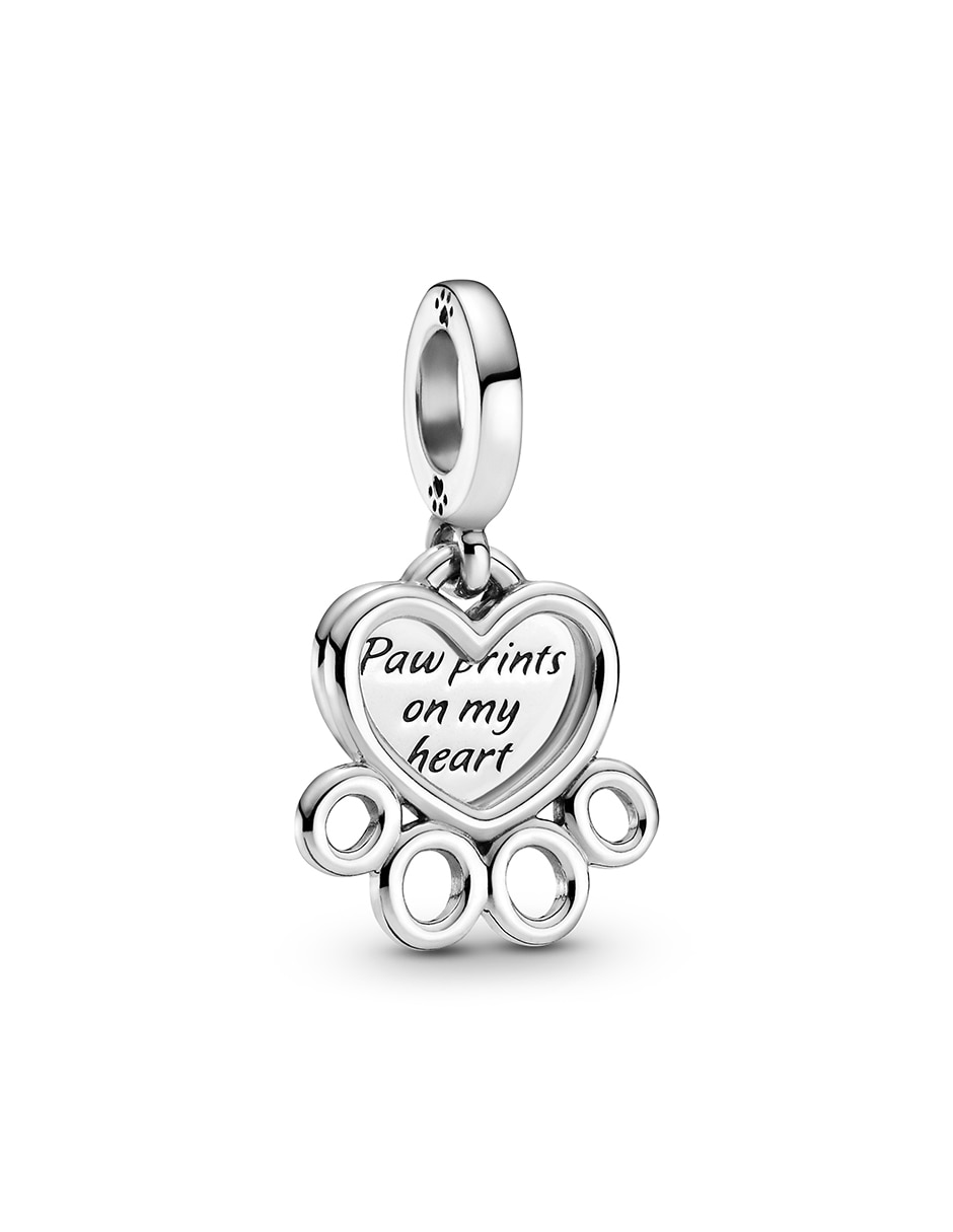 Charm de corazón de plata P 925