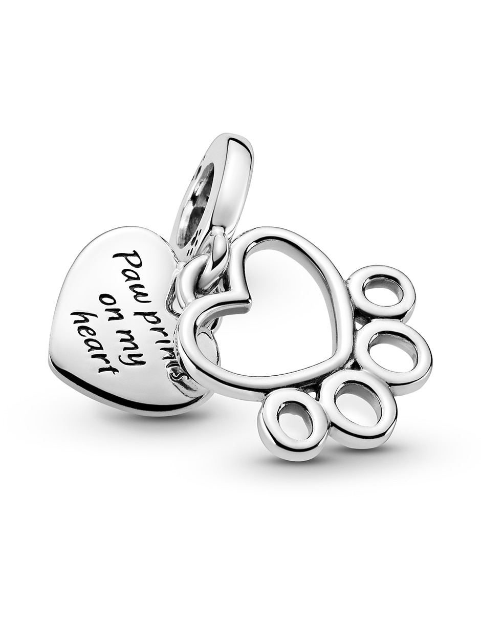 Charm de corazón de plata P 925 4