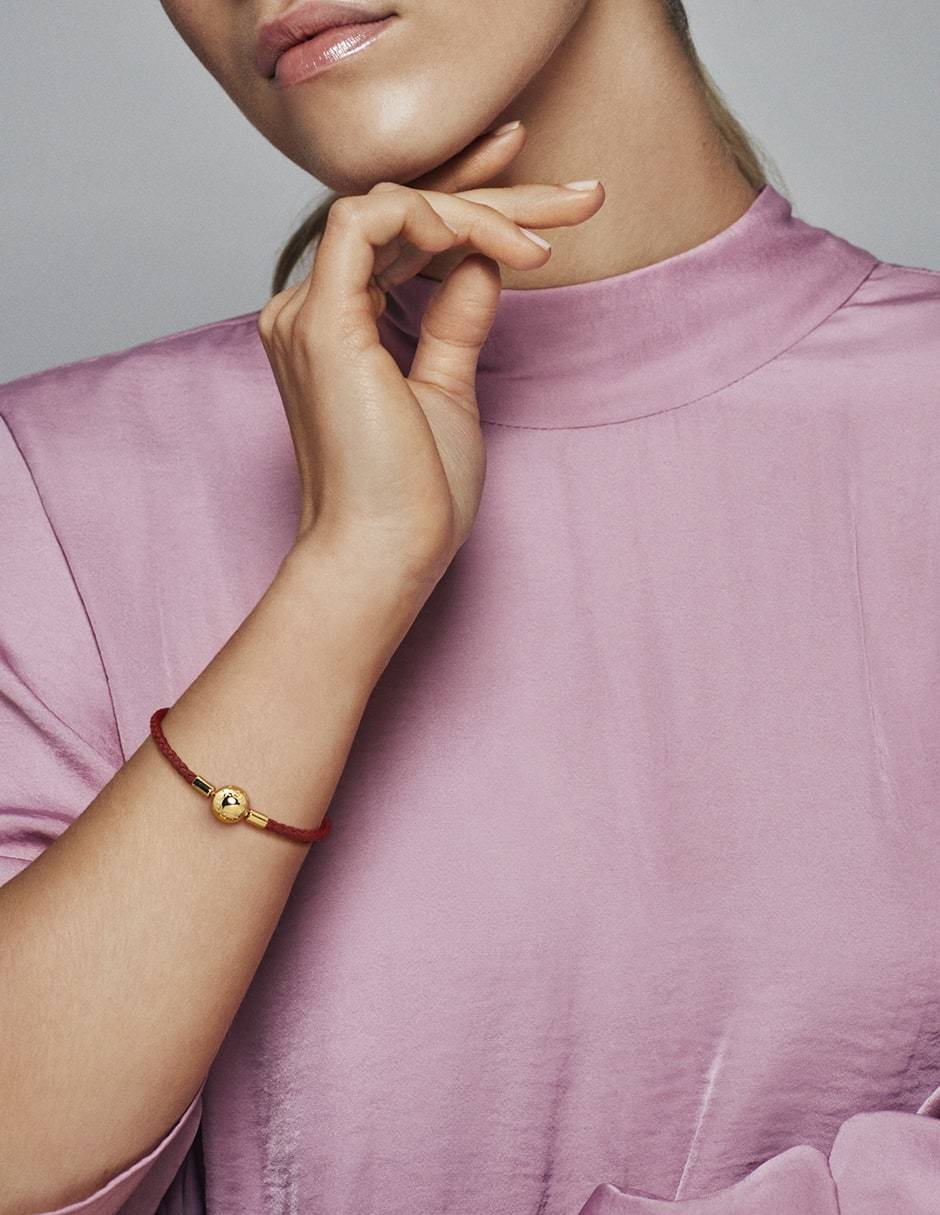 Brazalete Moments con acabado liso 6