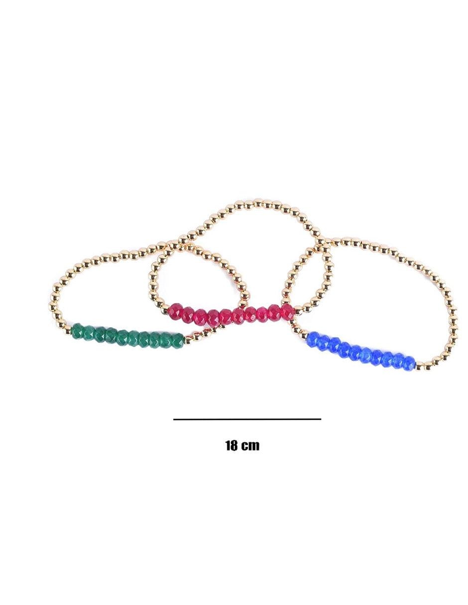 Set pulsera con acabado brillante 2