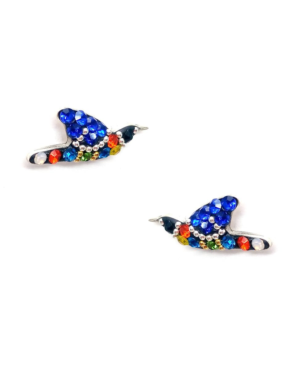 Set aretes y collar de plata P 925 cristal 6