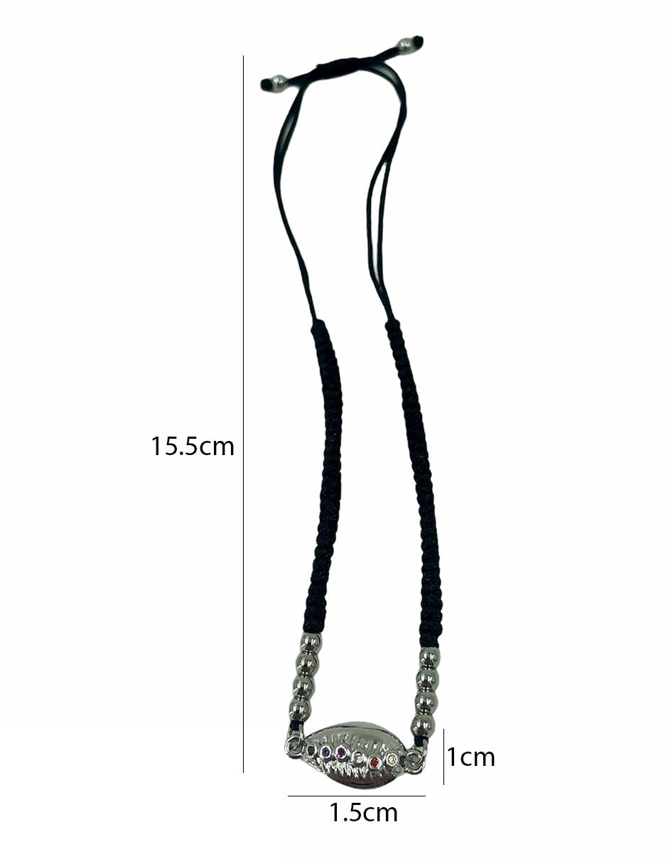 Pulsera con acabado chapa de oro 2