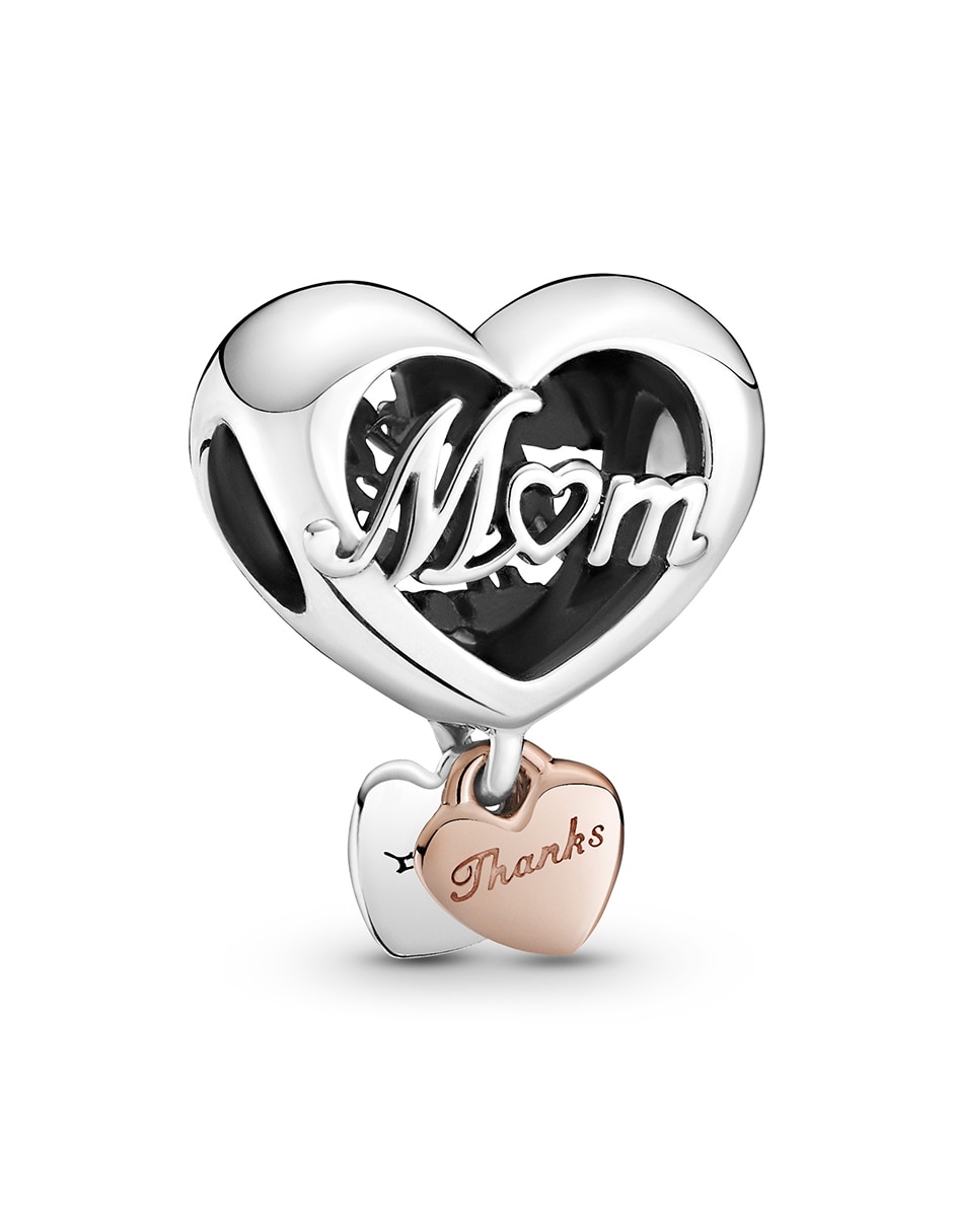 Charm de corazón people de plata