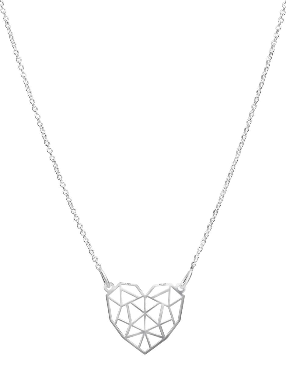 Collar Origami de plata