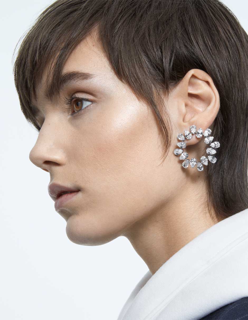 Aretes con acabado pavé 3
