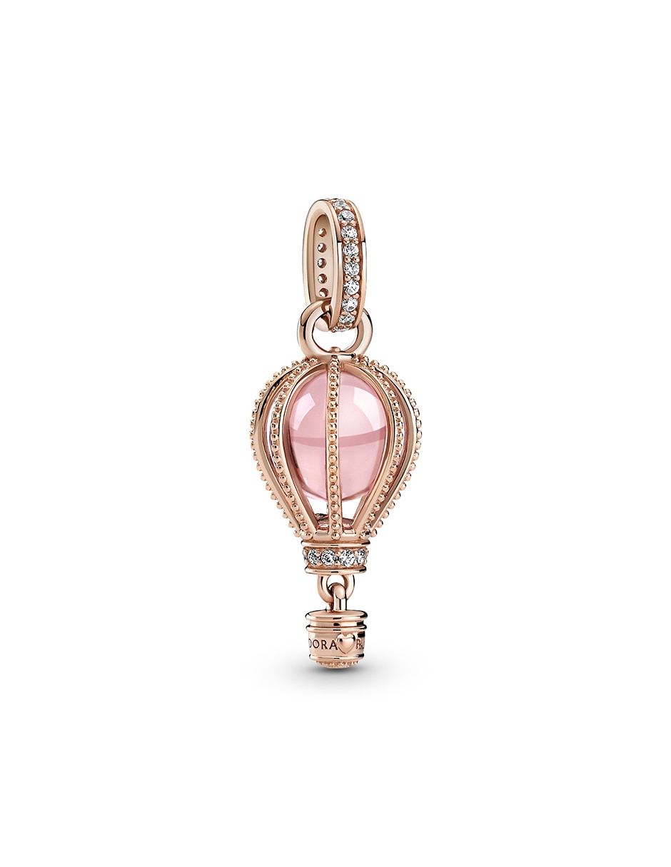 Charm de corazón moments de plata 14 K