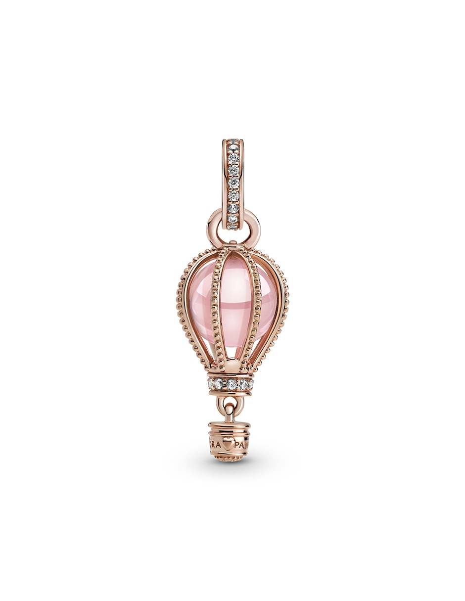 Charm de corazón moments de plata 14 K 2