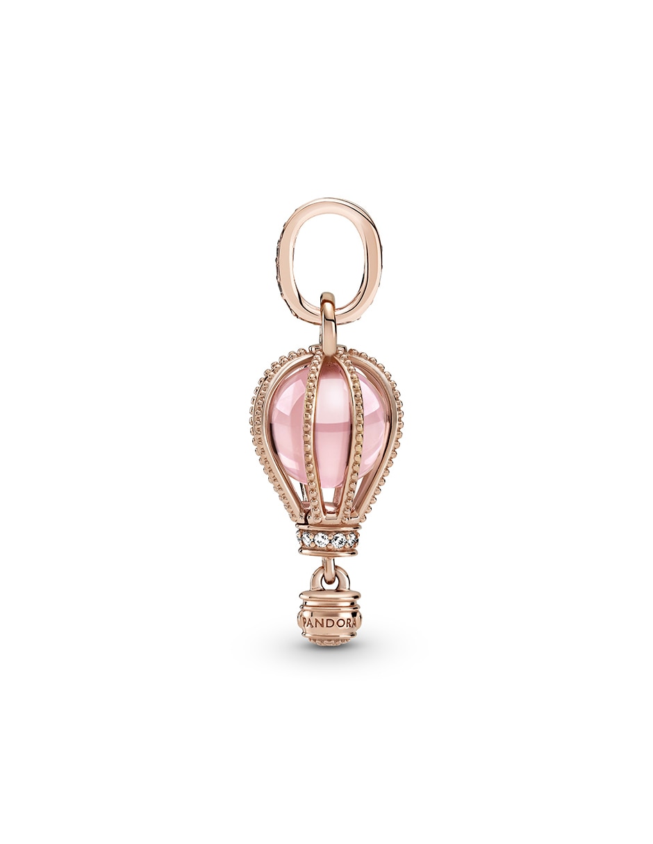 Charm de corazón moments de plata 14 K 3
