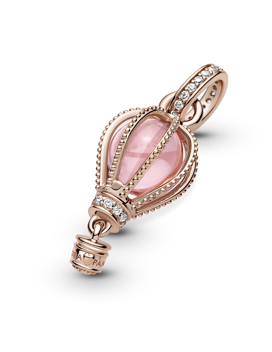 Charm de corazón moments de plata 14 K 4